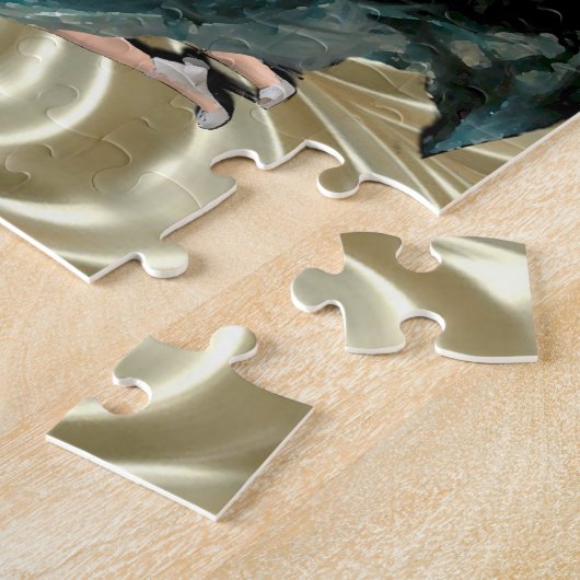 Drie koninginnen staan voor me puzzel legpuzzel (Zijkant)