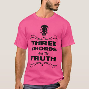 Drie koorden het ware land Folk-geluid T-shirt