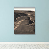 Drie kraters in de regio Oost-Hellas van M Canvas Afdruk (Insitu (Houten vloer))