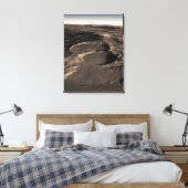 Drie kraters in de regio Oost-Hellas van M Canvas Afdruk (Insitu (Slaapkamer))