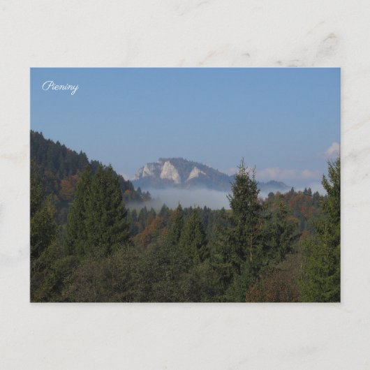 Drie kronen Pieniny Briefkaart (Voorkant)