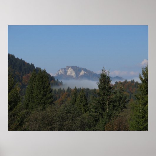 Drie kronen Pieniny Poster (Voorkant)