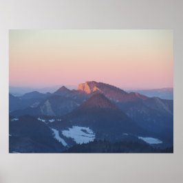 Drie kronen Pieniny Poster