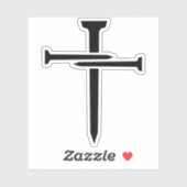 Drie Kruisen Christelijk Kruis Sticker (Vel)