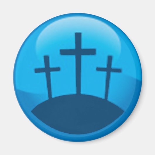 Drie kruisen magneet (Voorkant)