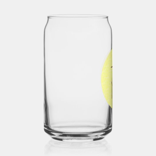 Drie kruisen op Golgotha Geel Blikvorm Glas (Rechts)