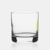 Drie kruisen op Golgotha Geel Whisky Glas (Rechts)