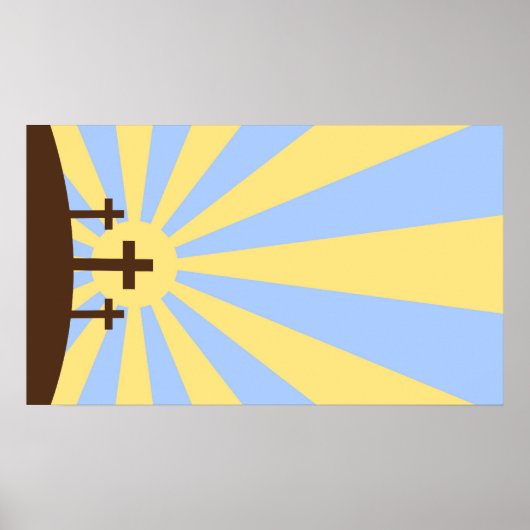 Drie kruisingen poster (Voorkant)