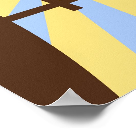 Drie kruisingen poster (Hoek)