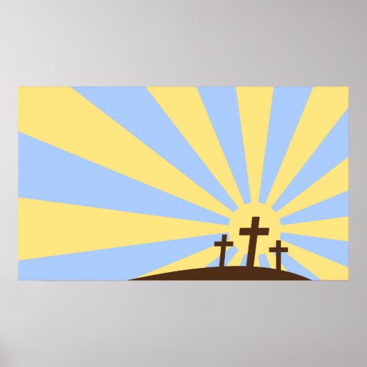 Drie kruisingen poster (Voorkant)