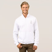 Drie kruizen op Calvarie Hoodie (Voorkant volledig)