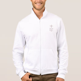 Drie kruizen op Calvarie Hoodie