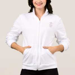Drie kruizen op Calvarie Hoodie