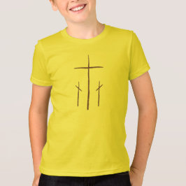 Drie kruizen op Calvarie T-shirt
