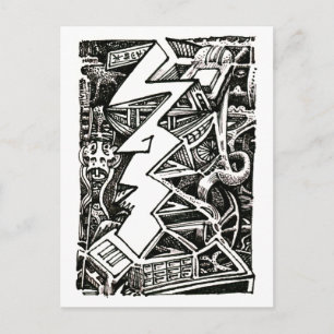 Drie kwart briefkaart