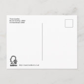 Drie kwart briefkaart (Achterkant)
