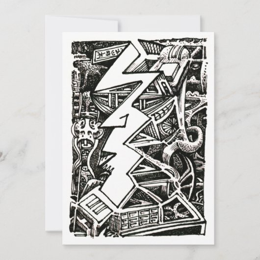 Drie kwart flatkaart (Voorkant)