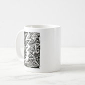 Drie kwart koffiemok (Voorkant links)