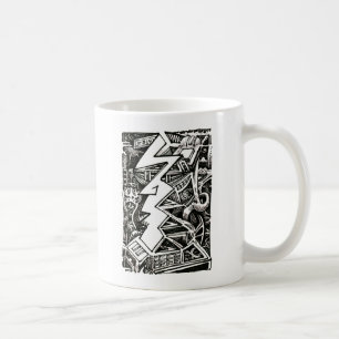 Drie kwart koffiemok