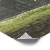 Drie kwart paarden staan in de lijst poster (Hoek)