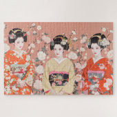 Drie Kyoto Maikos Jigsaw puzzel (Horizontaal)