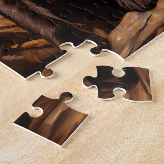 Drie labrador puppies legpuzzel (Zijkant)