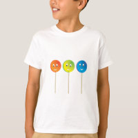 Drie lachende lolly's