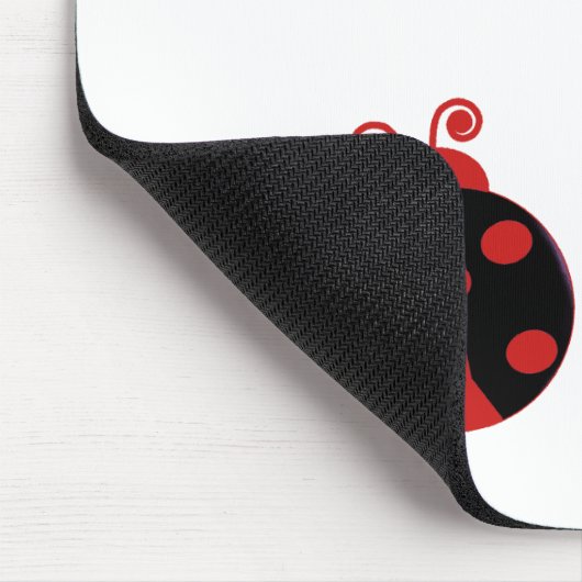 Drie Ladybugs Muismat (Hoek)