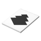 drie lagen ruit notitieblok (Linkerzijde)