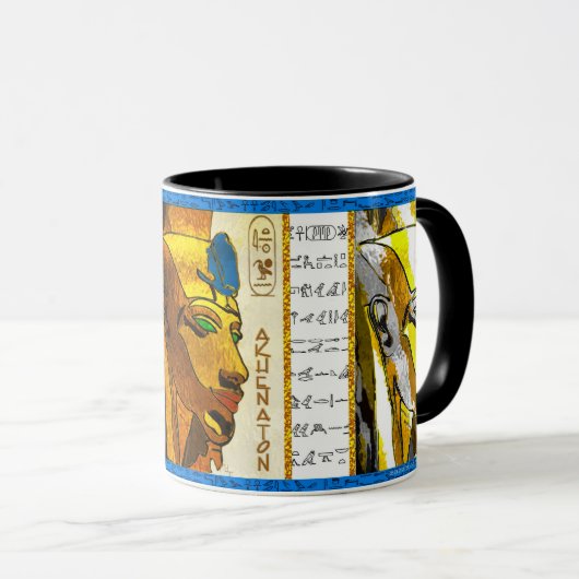 Drie lampen van Akhenaton Mok (Voorkant rechts)