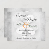 Drie Leaf Clover Irish Wedding Save The Date (Voorkant / Achterkant)