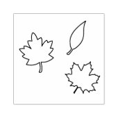 Drie lederen beschreef kunststempel rubberstempel (Afrduk)