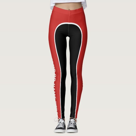 Drie  Leggings met de naam van kleuren (Voorkant)