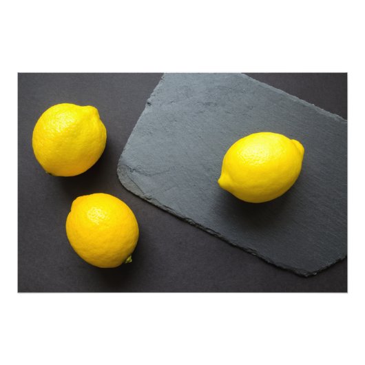 "Drie Lemons" Cute Foto. Bestel nu Foto Afdruk (Voorkant)