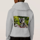 drie lemuren op Hanes ComfortBlend® Hoodie (Achterkant)