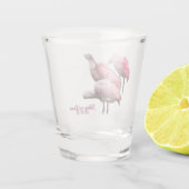 "Drie Lepelaars" Shotglas Shot Glas (Achterkant)