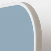 Drie letters Dusty Blue en White Ombre Monogram Pickleball Paddle (Links Detail)