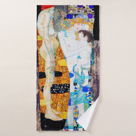 Drie levensjaren, Gustav Klimt Badhanddoek (Badhanddoek)