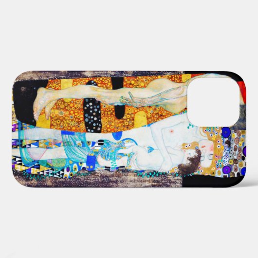 Drie levensjaren, Gustav Klimt Case-Mate iPhone Case (Achterkant (horizontaal))