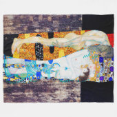 Drie levensjaren, Gustav Klimt Fleece Deken (Voorkant (Horizontaal))
