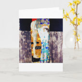 Drie levensjaren, Gustav Klimt Kaart (Gele Bloem)