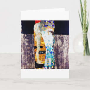 Drie levensjaren, Gustav Klimt Kaart