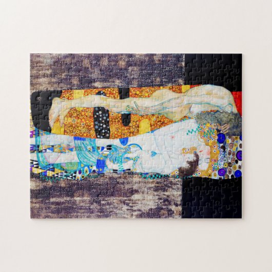 Drie levensjaren, Gustav Klimt Legpuzzel (Horizontaal)