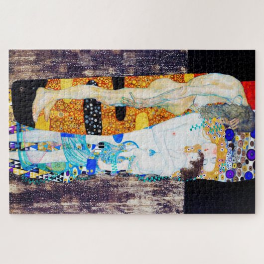 Drie levensjaren, Gustav Klimt Legpuzzel (Horizontaal)