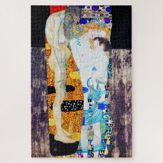 Drie levensjaren, Gustav Klimt Legpuzzel (Verticaal)