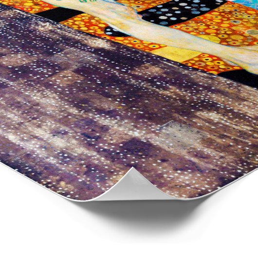 Drie levensjaren, Gustav Klimt Poster (Hoek)