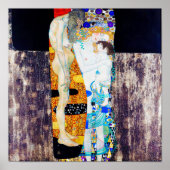 Drie levensjaren, Gustav Klimt Poster (Voorkant)