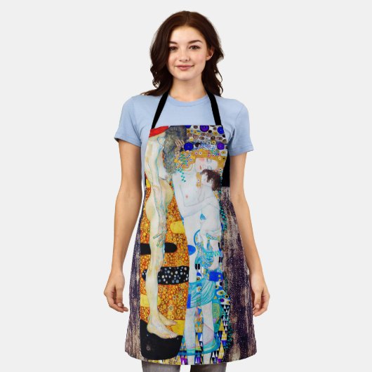 Drie levensjaren, Gustav Klimt Schort (Gedragen)