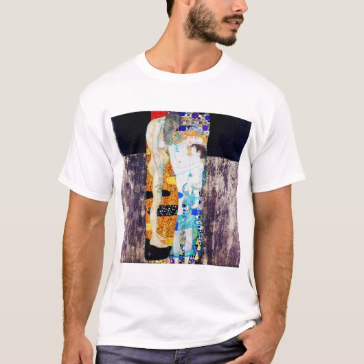 Drie levensjaren, Gustav Klimt T-shirt (Voorkant)