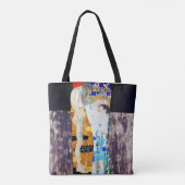 Drie levensjaren, Gustav Klimt Tote Bag (Achterkant)